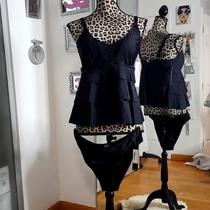 Tankini with bikini